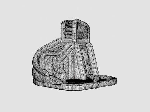 BOUNCING CASTLE 3D Model