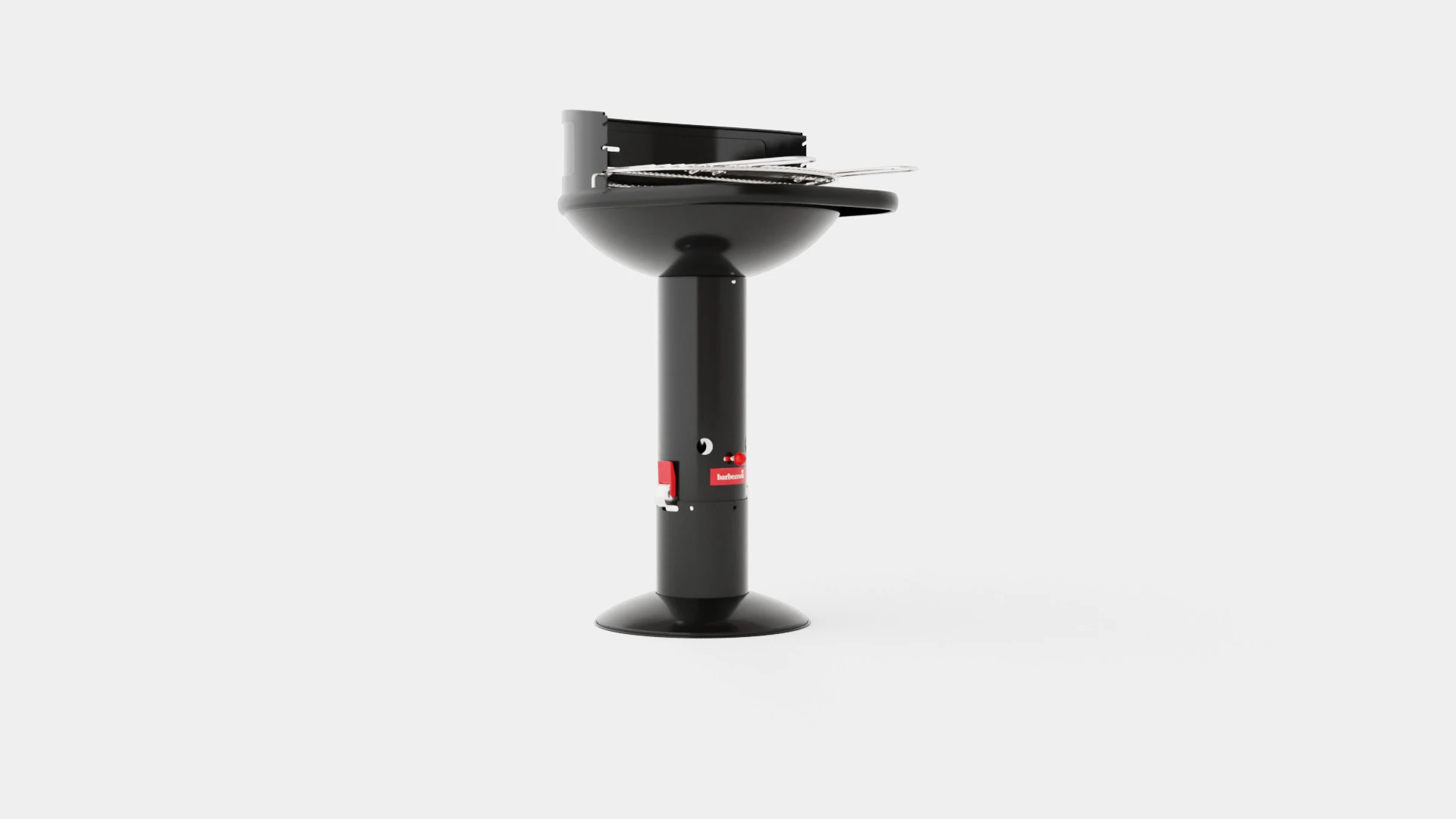 CHARCOAL GRILL 3D Model .c4d .max .obj .3ds .fbx .stl .blend