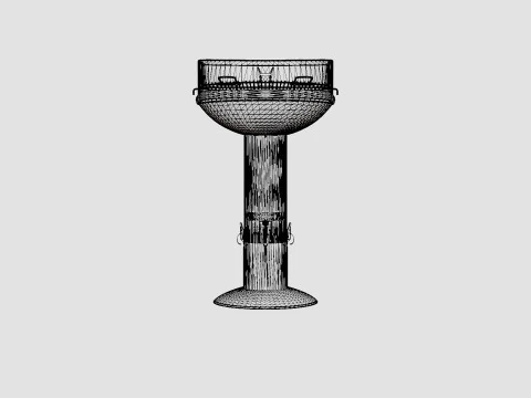 CHARCOAL GRILL 3D Model