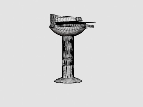 CHARCOAL GRILL Modelo 3D