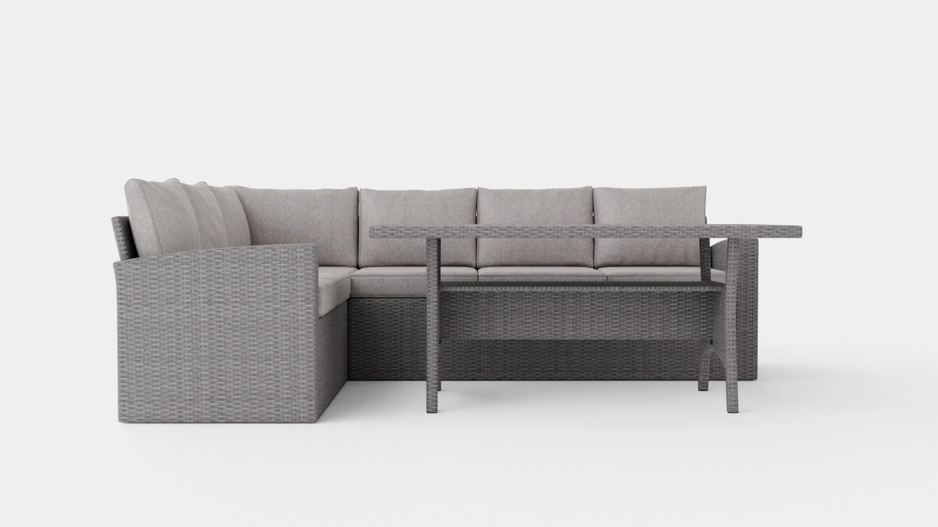 CORNER SOFA ALU NAXOS 3D Model .c4d .max .obj .3ds .fbx .stl .blend 
