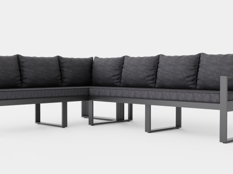 CORNER SOFA BEL AIR 3D Model