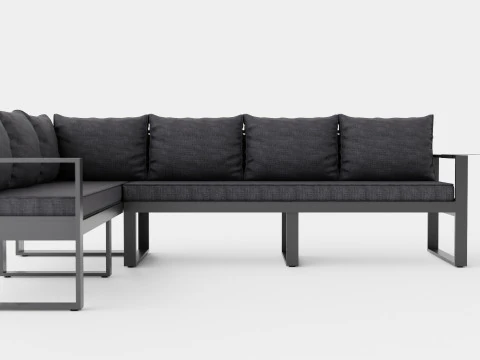 CORNER SOFA BEL AIR 3D Model