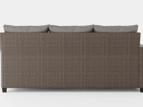 CORNER SOFA LARKOLLEN 3D Model