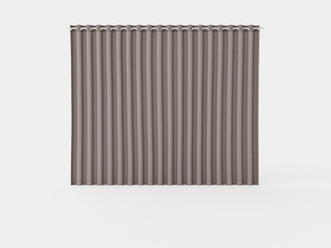 CURTAIN 140x160 CM GRAY SIENNA Modelo 3D