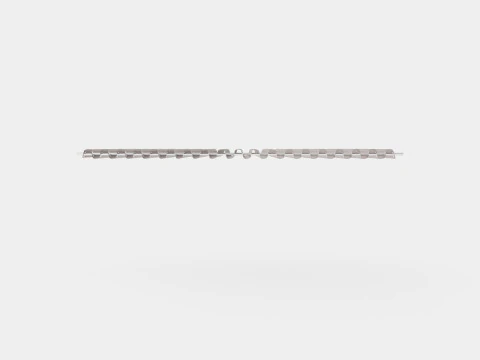 CURTAIN 140x160 CM GRAY SIENNA 3D Model
