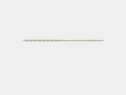 CURTAIN 140x160 CM LIGHT BEIGE SIENNA 3D Model