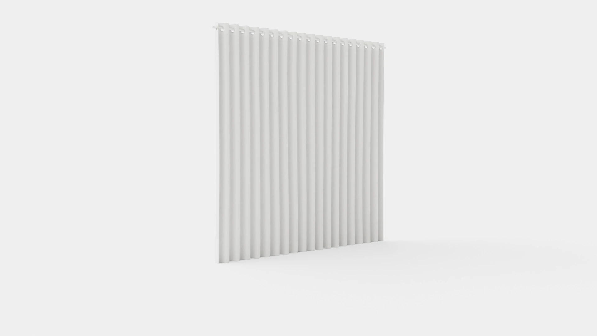 CURTAIN 140x160 CM OFFWHITE SIENNA 3D Model .c4d .max .obj .3ds .fbx .stl .blend 