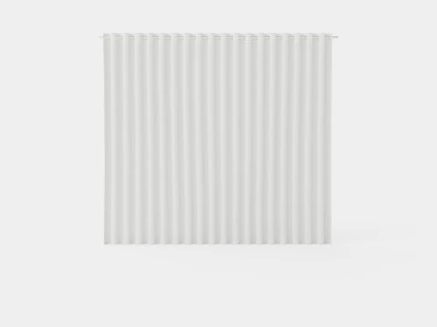 CURTAIN 140x160 CM OFFWHITE SIENNA 3D Model