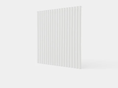 CURTAIN 140x160 CM OFFWHITE SIENNA 3D Model