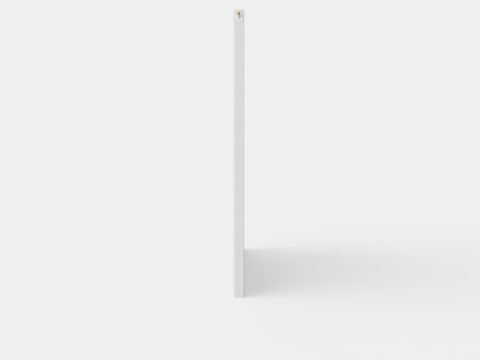 CURTAIN 140x220 CM LIGHT BEIGE SIENNA Modello 3D