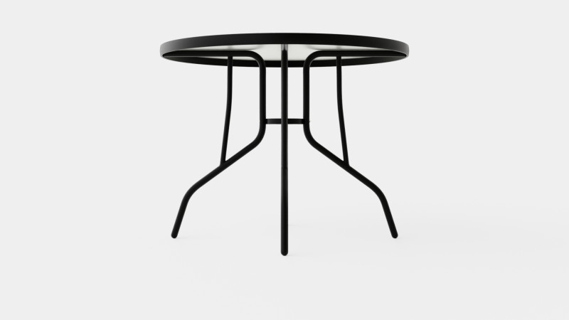 GARDEN TABLE Model 3D .c4d .max .obj .3ds .fbx .stl .blend 