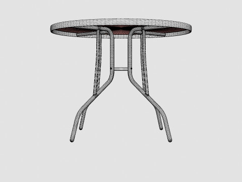 GARDEN TABLE Model 3D