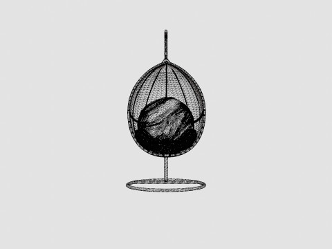 HANGING CHAIR BAHAMAS 3D Model