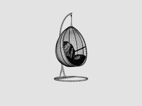 HANGING CHAIR BAHAMAS 3D Model