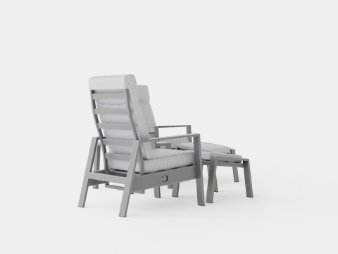 LOUNGE SET 5D BEL AIR Modelo 3D