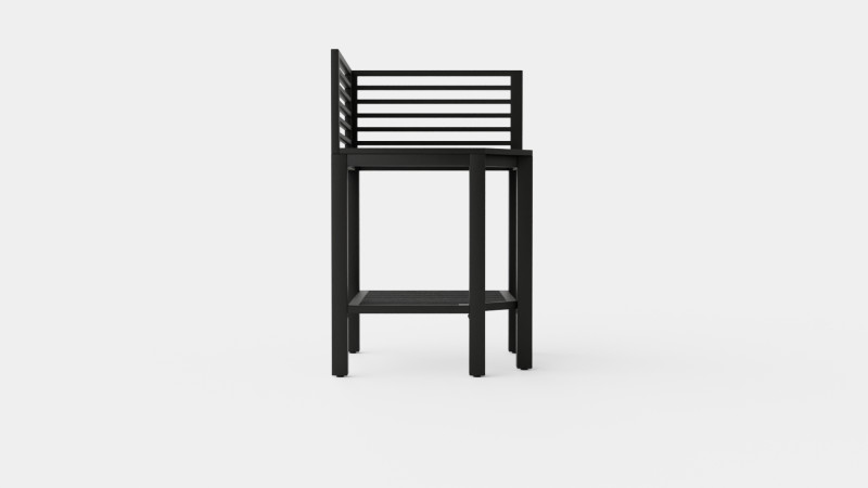 OUTDOOR KITCHEN CORNER Modelo 3D .c4d .max .obj .3ds .fbx .stl .blend 