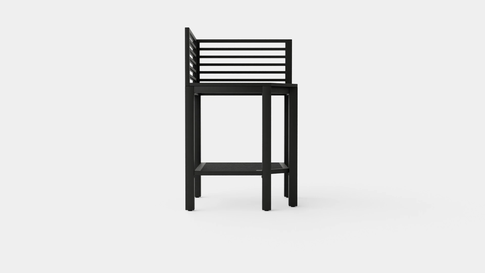OUTDOOR KITCHEN CORNER 3D Model .c4d .max .obj .3ds .fbx .stl .blend 