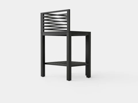 OUTDOOR KITCHEN CORNER 3D Model
