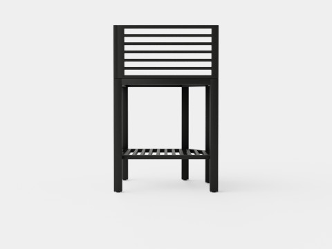 OUTDOOR KITCHEN CORNER Modelo 3D