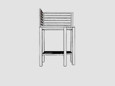 OUTDOOR KITCHEN CORNER 3D Model
