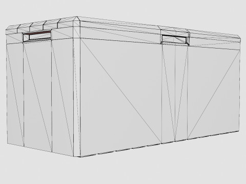 PILLOW BOX 340 L Modèle 3D
