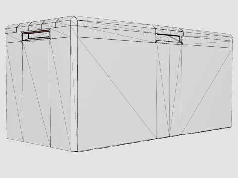 PILLOW BOX 340 L 3D Model