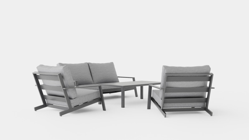SOFA GROUP COMFY BEL AIR Model 3D .c4d .max .obj .3ds .fbx .stl .blend