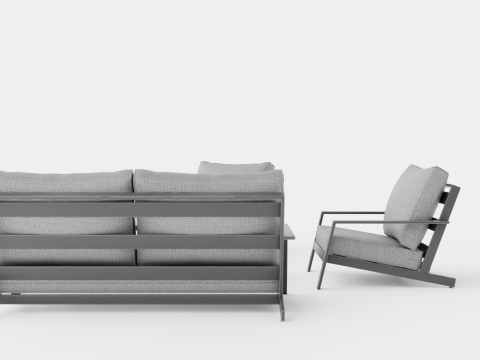 SOFA GROUP COMFY BEL AIR Model 3D