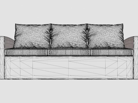 SOFA NAXOS 3D Model