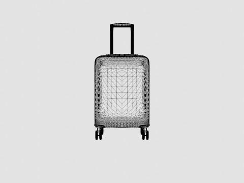 SUITCASE 42 5 CM 3D Модель