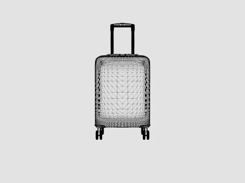 SUITCASE 42 5 CM 3D Model
