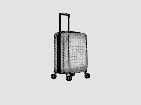SUITCASE 42 5 CM 3D Model