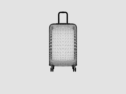 SUITCASE 54 CM 3D Model