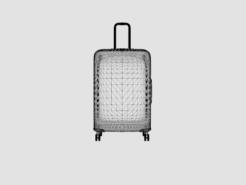 SUITCASE 64 CM Modello 3D
