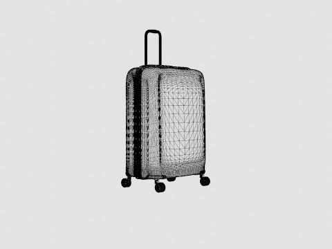 SUITCASE 64 CM Modello 3D