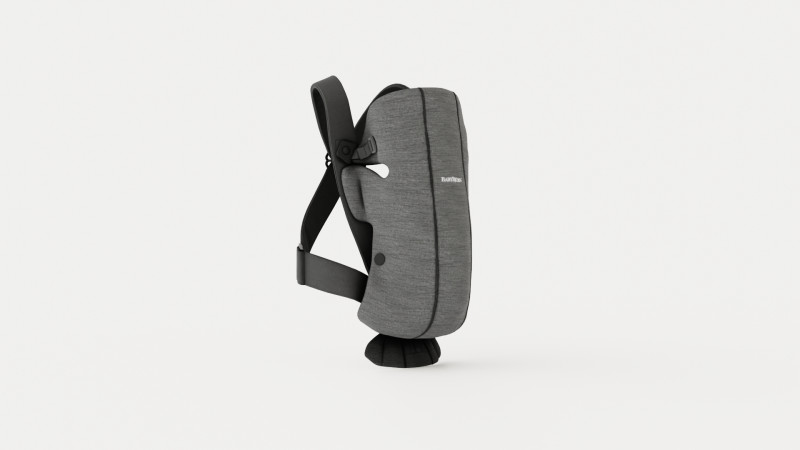 Baby carrier Mini 3D Model .c4d .max .obj .3ds .fbx .stl .blend 