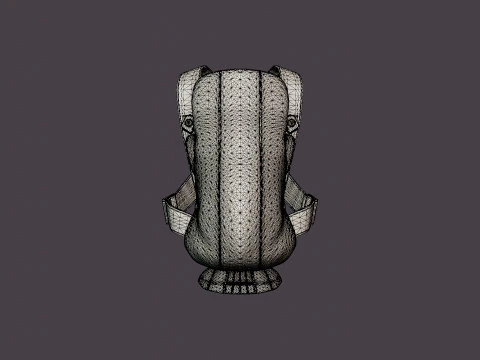 Baby carrier Mini 3D Model