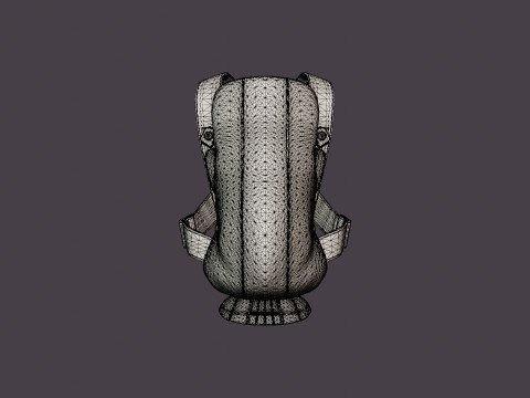 Baby carrier Mini 3D Model