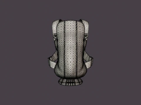 Baby carrier Mini 3D Model
