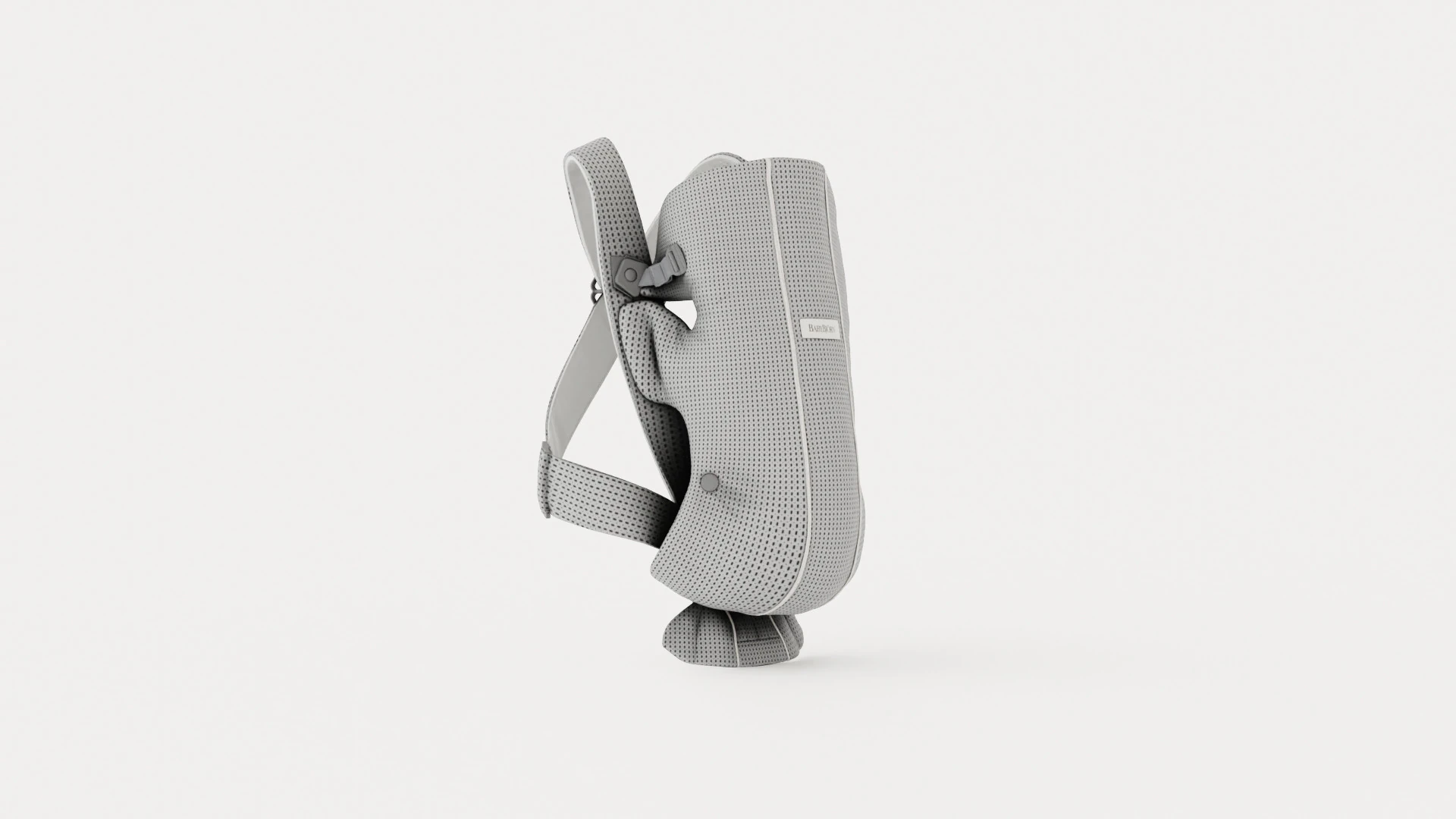 Baby carrier Mini 3D Model .c4d .max .obj .3ds .fbx .stl .blend