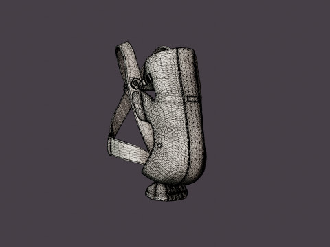 Baby carrier Mini 3D Model