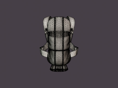 Baby carrier Mini 3D Model