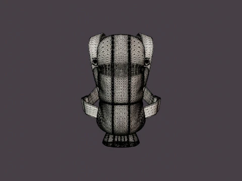 Baby carrier Mini 3D Model