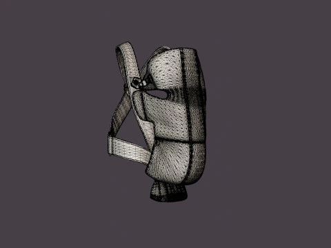 Baby carrier Mini 3D Model
