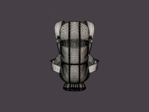Baby carrier Mini 3D Model