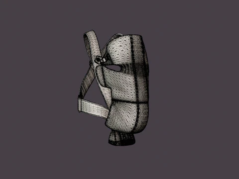 Baby carrier Mini 3D Model