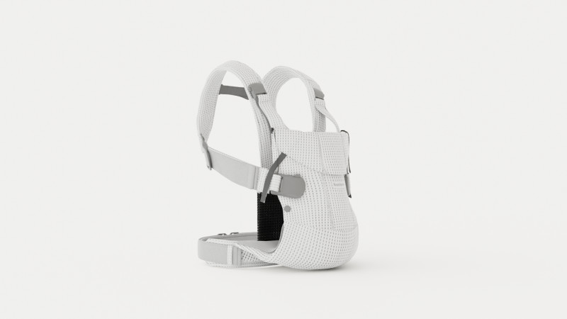 Baby carrier One Air 3D Model .c4d .max .obj .3ds .fbx .stl .blend 