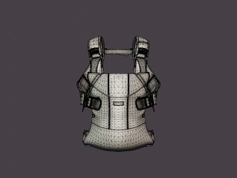 Baby carrier One Air 3D Model