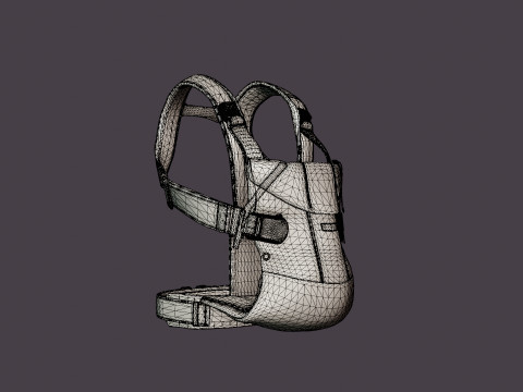 Baby carrier One Air Model 3D